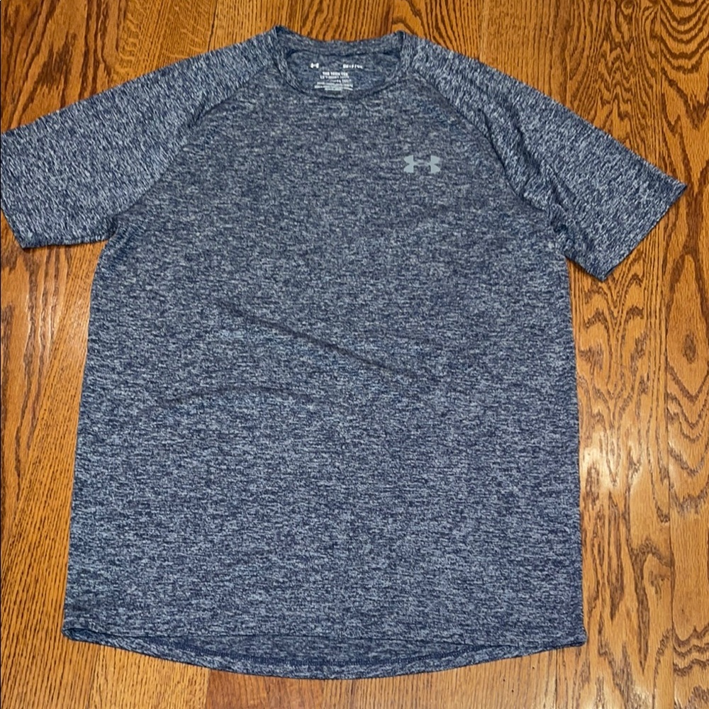 Under Armour Blue Short Sleeve Athletic Tee